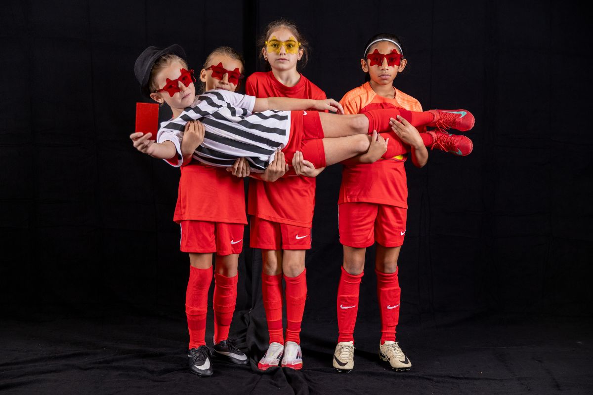 Media day photography for a Western New York club team